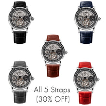 Load image into Gallery viewer, 24mm New ERA Alligator Leather Band
